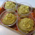 Tusentakk's cooksnap of when they made 綺麗色♪サツマイモあん＊カボチャあん.