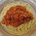 Tusentakk's cooksnap of when they made 簡単もっちりミートソース☆.