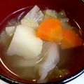 ひじき615's cooksnap of when they made 圧力鍋で時短、食べるポトフ風チキンスープ.