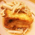ハラクン's cooksnap of when they made 濃い白えのきで作る、豆腐の茸あんかけ.