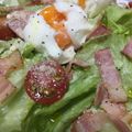 amileamila's cooksnap of when they made カリカリベーコンの温玉レタスサラダ.