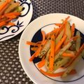 keicooon's cooksnap of when they made じゃがいもとにんじんの青のり炒め.