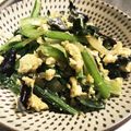keicooon's cooksnap of when they made 簡単！小松菜ときくらげ炒め！.