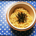 つつくみ's cooksnap of when they made 鶏挽肉とえのき茸の生姜入り炊き込みご飯.