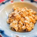 あんみつ☆'s cooksnap of when they made 上海蟹風料理「蟹粉蛋（シエフェンダン）」.