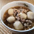 NAGANO久留米's cooksnap of when they made カツオがきいた、里芋のそぼろ煮.