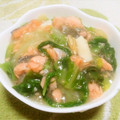 えれぼん's cooksnap of when they made 簡単♪ 秋鮭と白菜のとろ〜りあんかけ豆腐.