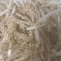にゃんこりんご's cooksnap of when they made レンジで簡単もやしナムル.