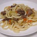 なななな♡MaMa's cooksnap of when they made 目分量でOK！麺つゆで簡単焼きうどん！.