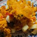 ちびねこのお姉ちゃん's cooksnap of when they made カボチャとゴロッと卵のコクうまサラダ.