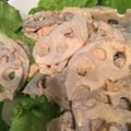 にこにこmama's cooksnap of when they made れんこんとツナのゴママヨサラダ.