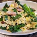 クックst3CBT☆'s cooksnap of when they made 菜の花とベーコンの炒め物.