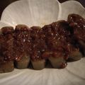 部屋ゴロゴロ's cooksnap of when they made コンニャクステーキにんにく味噌乗せ.