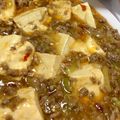 moe0103's cooksnap of when they made 鉄板麻婆豆腐.