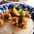 ちづりんも's cooksnap of when they made 簡単♡基本のふろふき大根肉味噌乗せ.