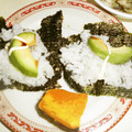 白いぐれーぷ's cooksnap of when they made おひとりさまのアボカド手巻きごはん.