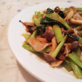 fu♪♪'s cooksnap of when they made 簡単☆小松菜と豚肉の豆板醤炒め.