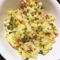 moe215's cooksnap of when they made ネギたっぷり♡パラパラ卵炒飯.