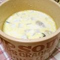 美食健康主義者's cooksnap of when they made 大根と魚肉ソーセージのミルクポタージュ.