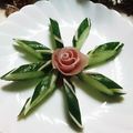 虹色♪︎ちゅーりっぷ's cooksnap of when they made おつまみに～♬カラフルなしましまキュウリ.