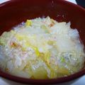 くくぱど's cooksnap of when they made 蟹缶で～白菜のとろとろ蟹あんかけ.