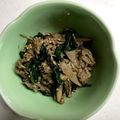 うぱる〜☆'s cooksnap of when they made 超簡単！「ごぼうときのこのナムル」.