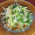 クックVOY1Q3☆'s cooksnap of when they made 春菊ともやしの中華風炒め.