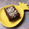 teapea's cooksnap of when they made ヴィーガン☆濃厚生チョコ風ケーキ.