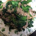にむばすしゅたーぜん's cooksnap of when they made ほうれん草♡豚肉で✿ガーリック醤油バター.