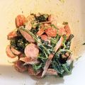 ぽぽぽんきち's cooksnap of when they made わさびでピリッとほうれん草サラダ.