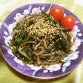 えれぼん's cooksnap of when they made 海苔入り♡ほうれん草ともやしのサラダ.