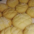 碧海☆'s cooksnap of when they made 材料④すぐできる！❀メロンパンクッキー❀.