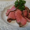 にゃんがす's cooksnap of when they made 湯煎で作る柔らかローストビーフ.