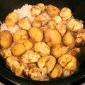 ☆う～の☆'s cooksnap of when they made 秋の旬！炊飯器で炊くだけ！おいしい栗ご飯.