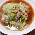 すももママ☆'s cooksnap of when they made 超簡単！白菜とサバ水煮缶の煮物.