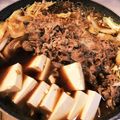 haruao☆'s cooksnap of when they made 余ってしまったすき焼きのたれで絶品肉豆腐.