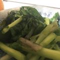 MirandaNya's cooksnap of when they made 気合の入った茎ワサビのおひたしツンツン編.
