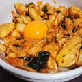 小清水っ子's cooksnap of when they made 簡単！ほうれんそうのキム鳥丼.