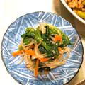 おちゆ☆'s cooksnap of when they made 豆もやしとにんじんとほうれん草のごま和え.