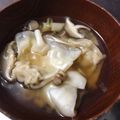 わたさな2016's cooksnap of when they made 生姜とネギたっぷりワンタンスープ.