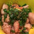 10nmam's cooksnap of when they made ★鶏皮ポン酢★ 簡単おつまみ.