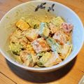 yoppie黒い森's cooksnap of when they made 柿とスモークサーモン、アボカドサラダ.