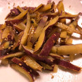 びびでばびでぶ's cooksnap of when they made さつまいもの皮を使って大学芋風に ♪.