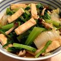 まめおや's cooksnap of when they made 青菜と白菜のおひたし.