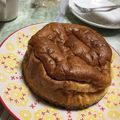 sumirerere's cooksnap of when they made 水切りヨーグルトチーズスフレ＊超簡単.
