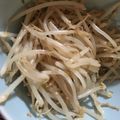 ﾌﾞﾚﾝﾀﾞ's cooksnap of when they made 袋のままレンジで簡単♪もやしのごまナムル.