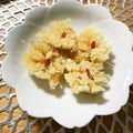 Horidays's cooksnap of when they made 菊花大根・菊花かぶ☆おせちの酢の物.