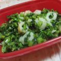 miykitchen's cooksnap of when they made かぶの葉の炒めナムル.