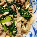 saalalan's cooksnap of when they made あっという間に簡単に☆ニラ肉玉☆.