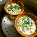 ぱんだーけいちゃん's cooksnap of when they made 鶉の卵生しいたけの茶碗蒸し★ゼロ活力なべ.